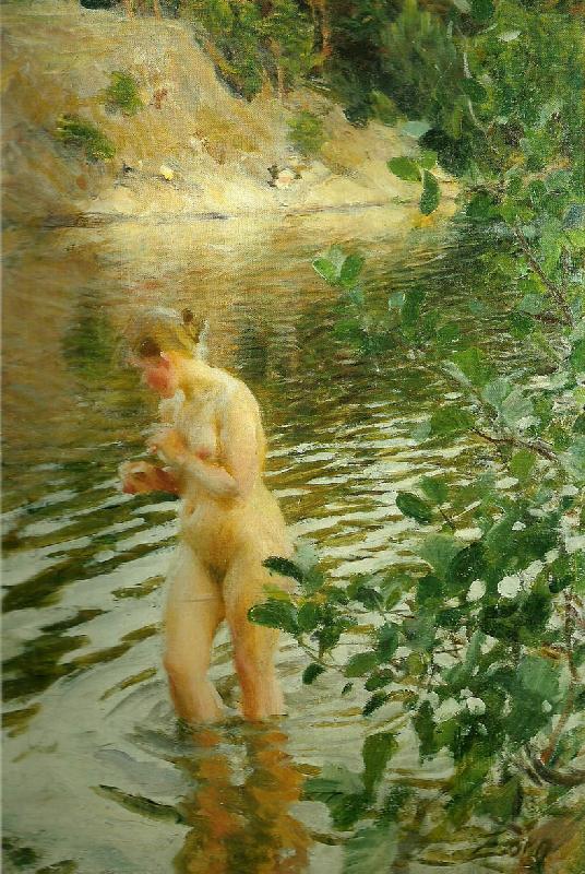 Anders Zorn frileuse china oil painting image